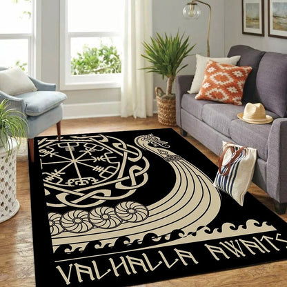 3D Norse Mythology - Large Area Rug/Carpets