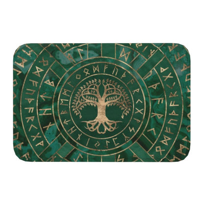 Norse Mythology Floor Mats- Outdoor Or Bathroom Home Decor