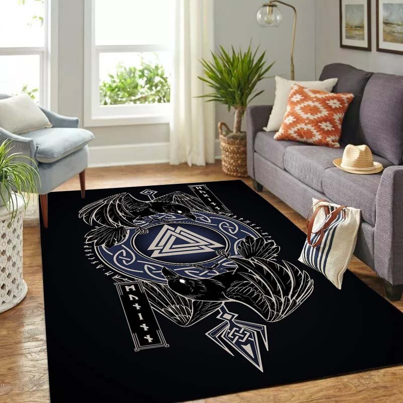 Nordic Style Carpets/ Viking Area Rugs & Mats