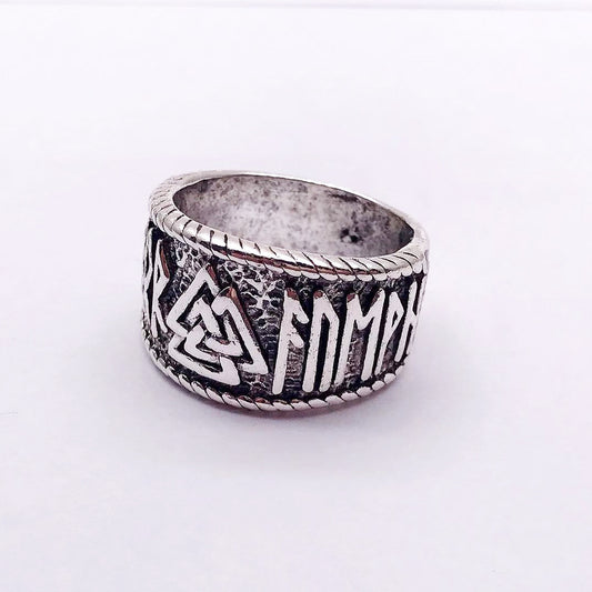 Viking Rune Myth Men's Fashion Ring