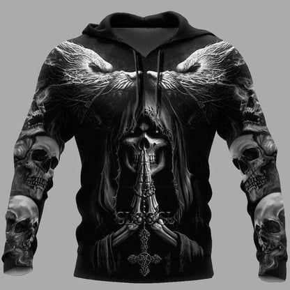 Jing Viking Warrior 3D Print Hoodie